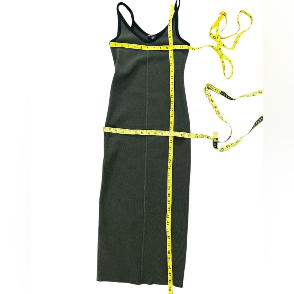 James Perse Chevron Rib Cami Dress - Picture 5 of 7